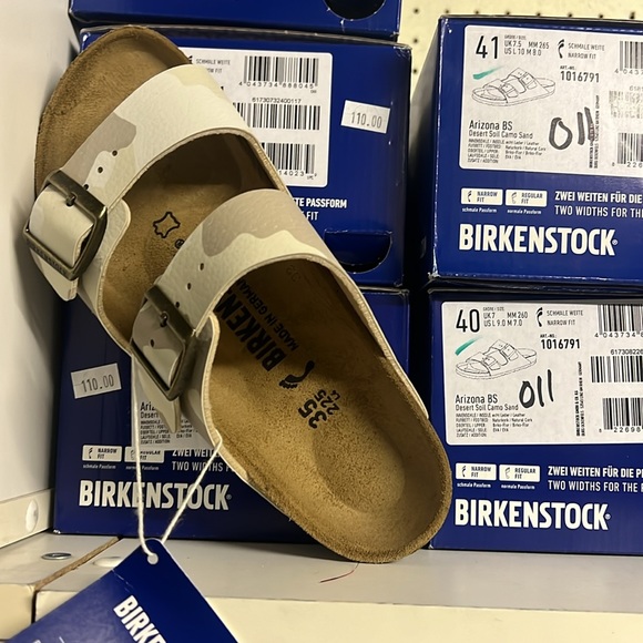 Birkenstock Arizona BS color Desert Soil Camo Sand Narrow Fit - Picture 4 of 5